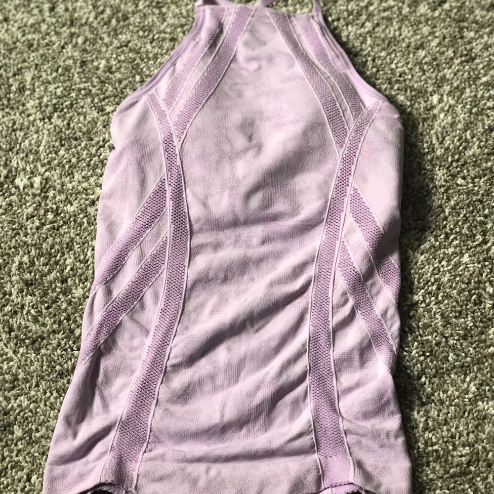Athleta xs high neck tank lavender